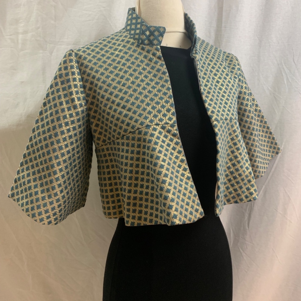 Timeless and Classy Bespoke Crop Top Blazer